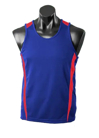 Aussie Pacific Eureka Kids Singlet 3104 Casual Wear Aussie Pacific Royal/Red 6